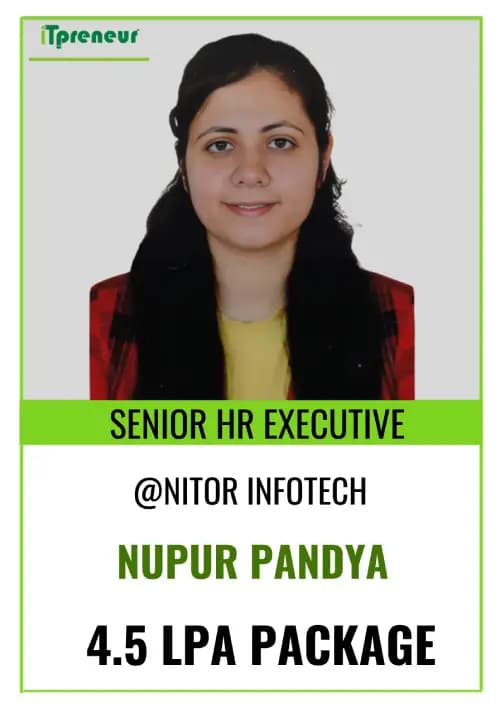 IT Preneur placed student 1