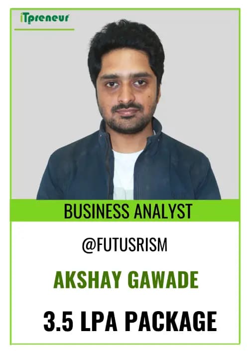 IT Preneur placed student 13