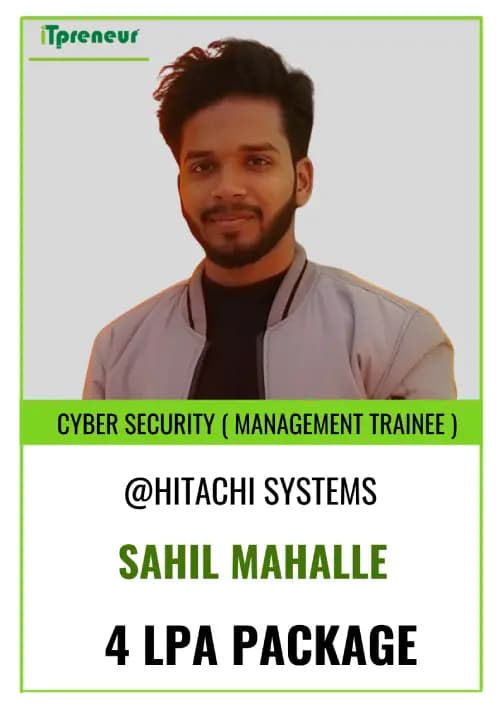IT Preneur placed student 20