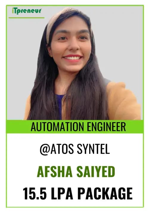 IT Preneur placed student 26
