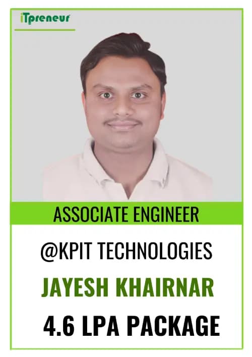IT Preneur placed student 30