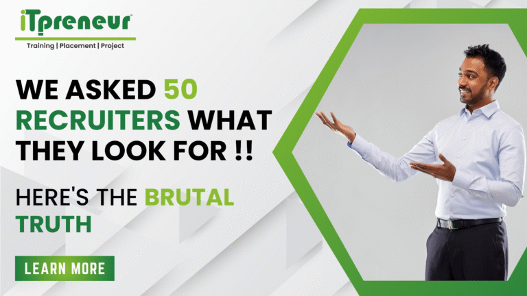 We Asked 50 Recruiters What They Look For !! The Brutal Truth Every Fresher Must Know